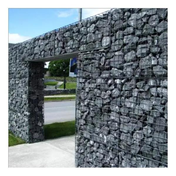 Gabion Basket 2x1x1M 2x1x0.5M Box Heavy Gabion Stone Basket Galvanized Welded Gabion Walls