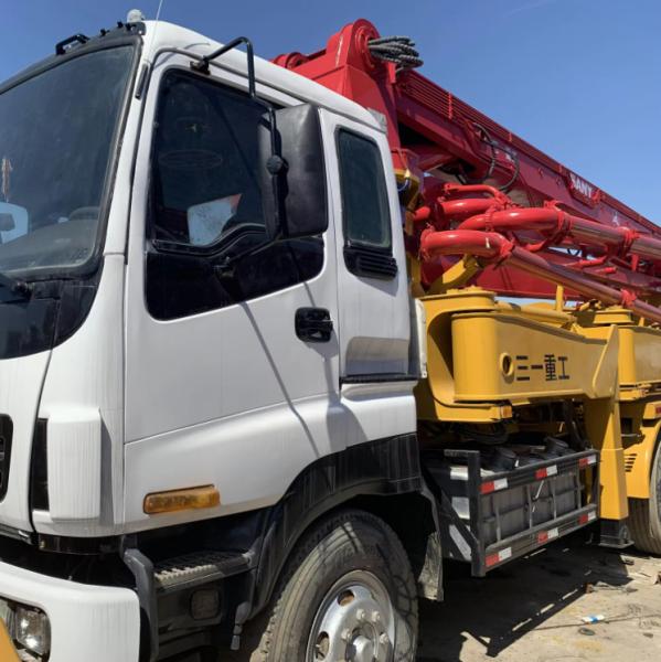 Construction Equipment Used Hydraulic Truck for Sale Sy5271thb37D Concrete Boom Pump