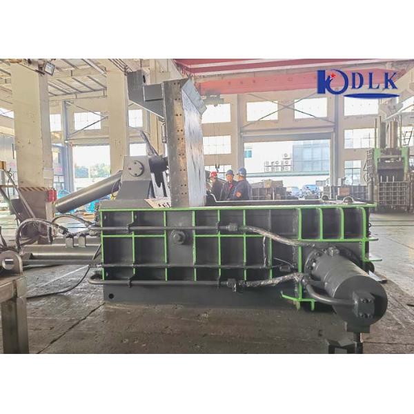 Electric Metal Baler Machine For Waste Compaction Press Box Size 1600*1400*800 Mm
