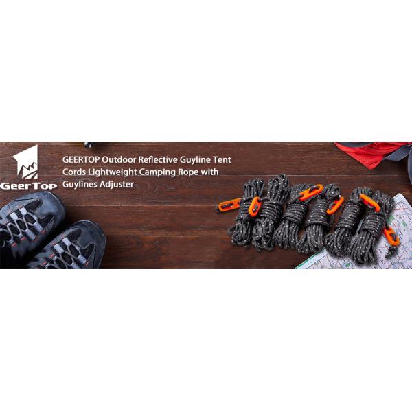 Nylon Polyester 100g Reflective Tent Guy Lines