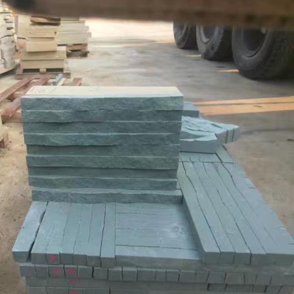 Architectural Natural Sandstone Slabs , Green Sandstone Paving Stones