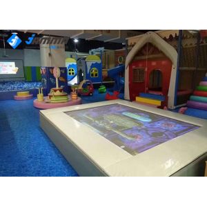 Do projetor interativo do assoalho do trampolim jogos internos 30 1 anfitrião integrado por computador