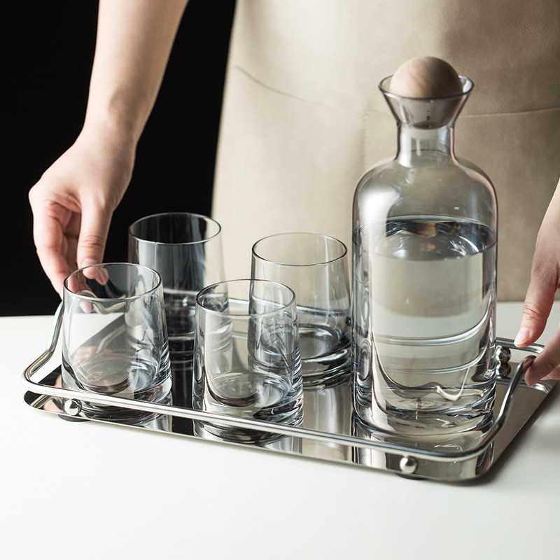 Чайник боросиликатного стекла домочадца крышки 1200ml силикона