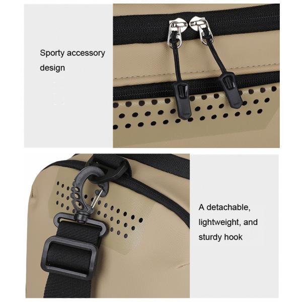 Lightweight Durable Large Nylon Duffle Bag For Traveling 50x24x30cm Size