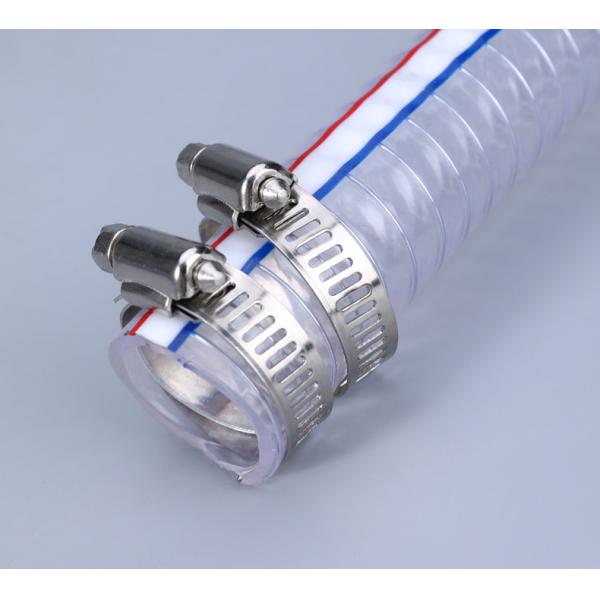 Water Suction PVC Steel Wire Reinforced Hose with Various Specifications Length 100m