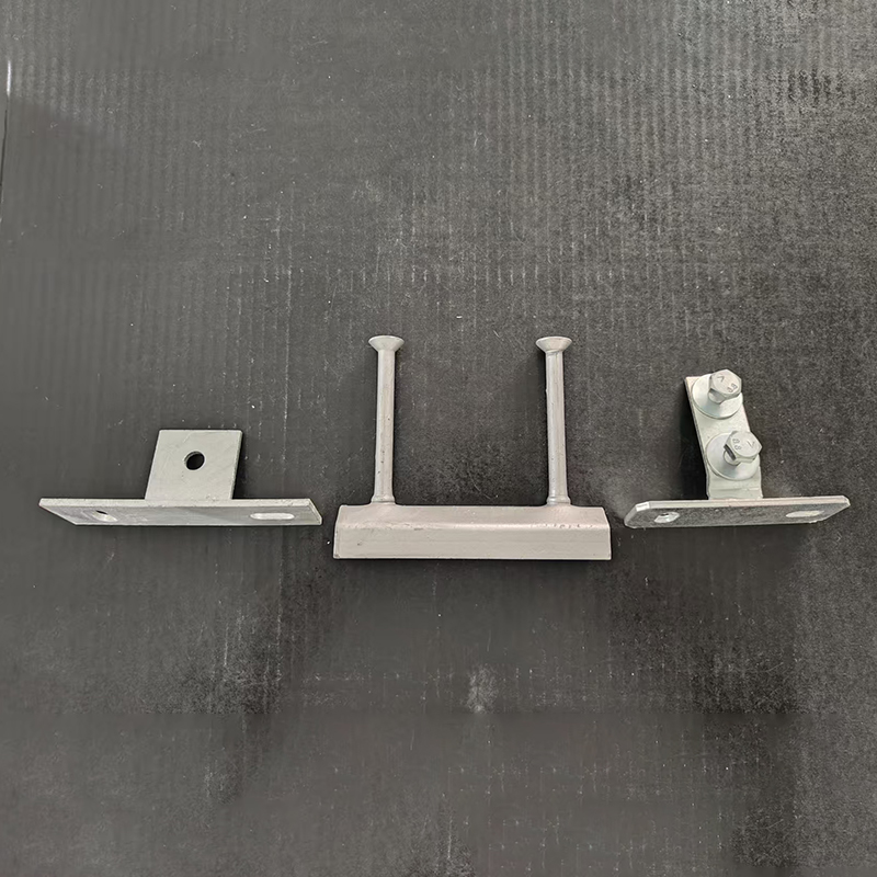 Welded Pre Embedded Channel Metal Base Galvanized Fixing Bracket