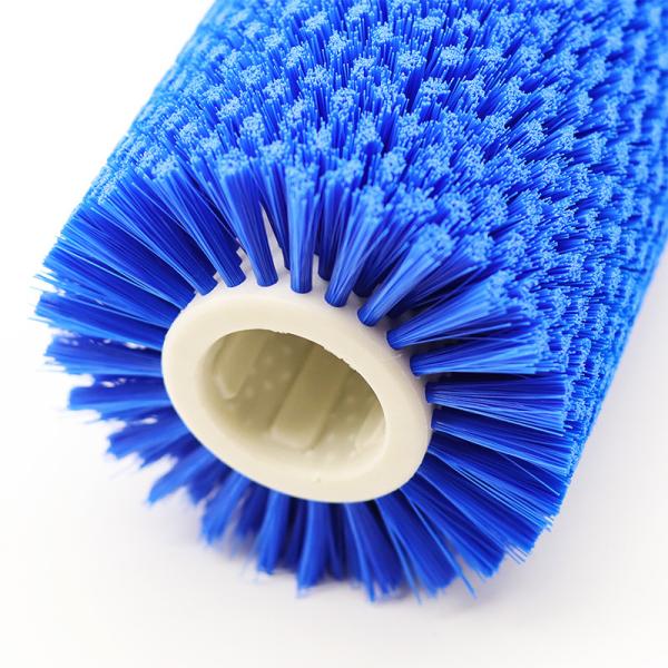 Cylinder Nylon Clean Brush Roller For Fruit And Vegetable Cleaning