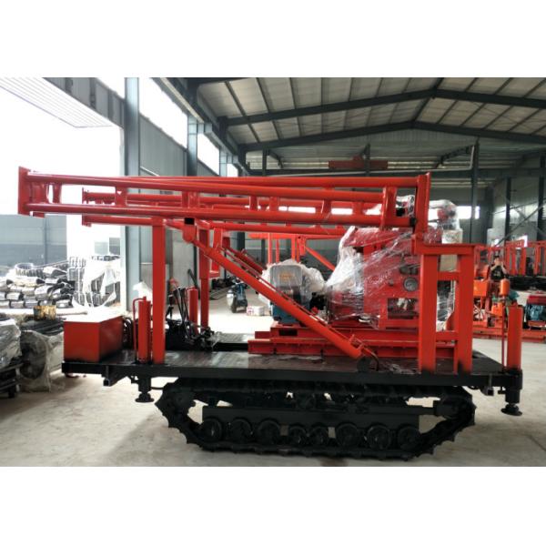 High Efficiency Horizontal Drilling Machine / Water Well Drilling Rig Easy Handle