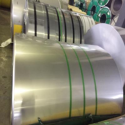Tira de aço inoxidável de 0,4-6 mm cortada bobina de aço inoxidável laminada a quente SS 304 SS 202 bobina