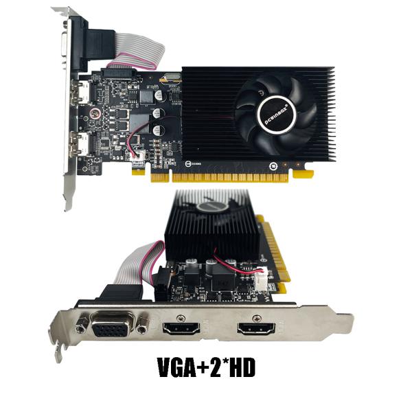GeForce GT 730K 2GB DDR5 64 бит Нижний профиль GK208 VGA+HD+DVI Интерфейс Графические карты 192SP
