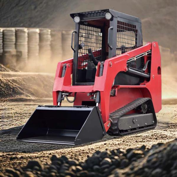 Free Shipping Mini Skid Steer Loader Euro 5 Multifunctional Mini Crawler Dumper CE EPA Mini Wheel Skid Loader for Sale