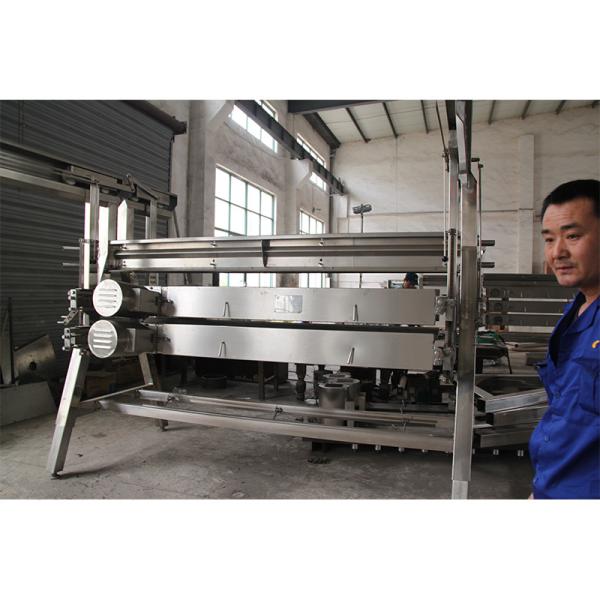 SS 304 Máquina de abate de frangos de aves de capoeira 500 bph para fábrica