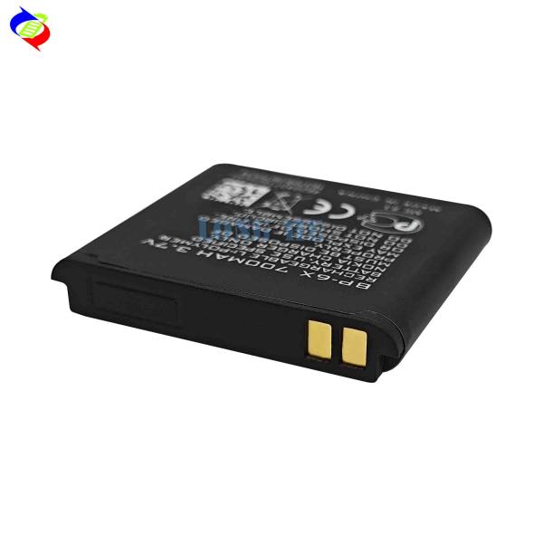Черная литиевая батарея полимера BP-6X для мобильного телефона Nokia 8800 8860 Sirocco N73i NK8800