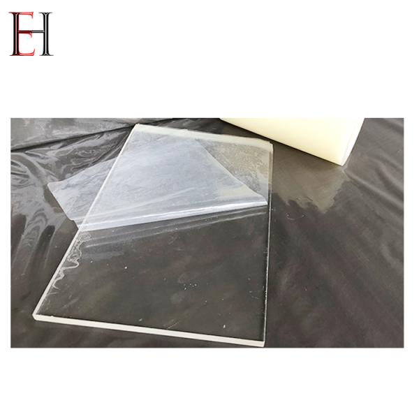Temporary Transparent Color PE Adhesive Glass Protective Film For Window and door Glass
