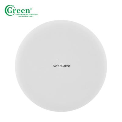 QI Fast Wireless Mobile Charger For IPhone X / 8  Lithium Battery CE FCC