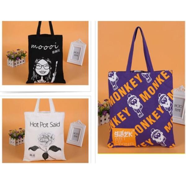 хозяйственная сумка для продвижения, пляж подарка сумки холста хлопка сумки tote холста нового стиля черная изготовленная на заказ нашивки женской сумки изготовленный на заказ