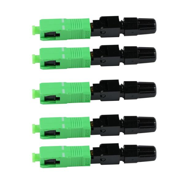 SC APC câble simple à fibre optique monomode - câble à faible perte pour les cabinets de télécommunications, les applications ODF
