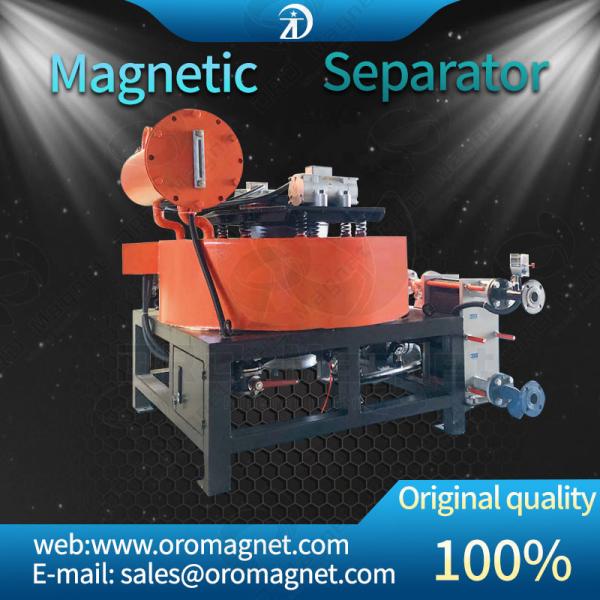 Machine magnétique de séparateur de quartz de poudre de feldspath de kaolin