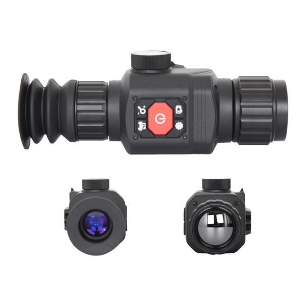 Outdoor Thermographic Telescope , Hunting Thermal Imagery Night Vision Monocular