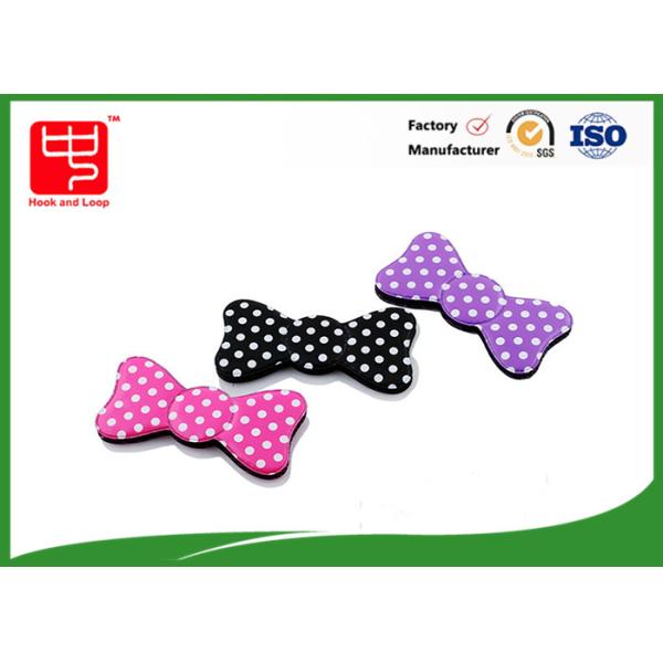 Hoja mágica del velcro de Reuseable, resistencia de agua de la característica de la elasticidad de las pinzas de pelo de las muchachas