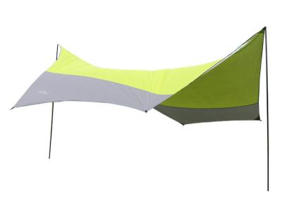 poliéster exterior das barracas de acampamento PU3000mm 5 8 da pessoa 5X5 grande 190T