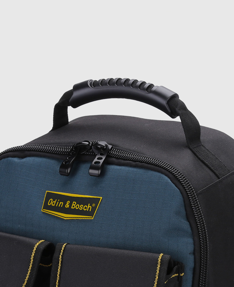 Multifunctional Water Resistant Laptop Electrician Backpack Tool Bag for Tools Storage