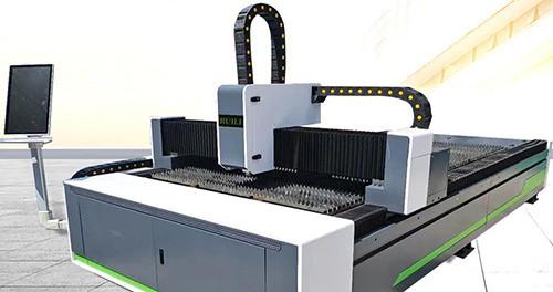 Machine automatique de découpe laser métallique en acier inoxydable en aluminium en cuivre en zinc
