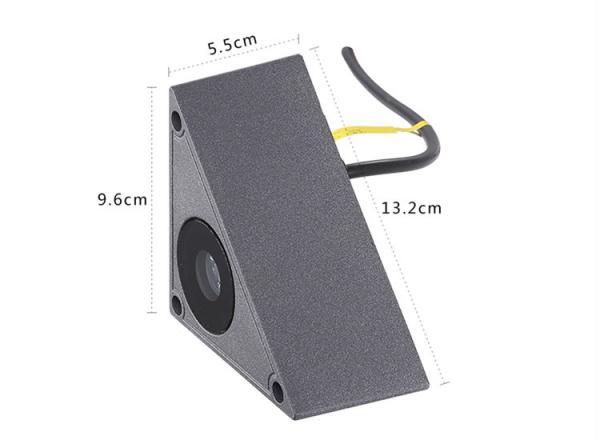 LED Triangle floor light embedded stairs step courtyard corner outdoor waterproof wall foot buried