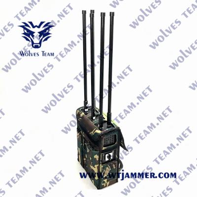 150 medidores de dispositivo móvel do jammer do sinal de 80w que obstrui o jammer de 2G 3G 4G 5G