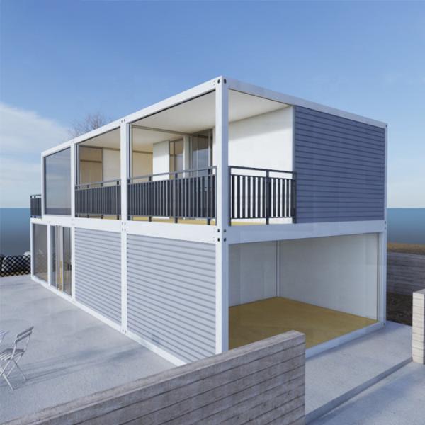 Casa pré-fabricada 3 quartos e sala de estar Casa cápsula de maçã Casa fácil montada Edifício dobrável Container de casa