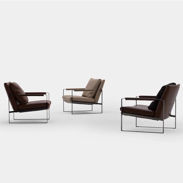 OEM ODM Nordic Single Sofa Chair Living Room Light Luxury Individual Lounge Chair
