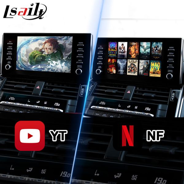 Lsailt Android Navigation Multimedia Video Interface for 2021-2024 Toyota Land Cruiser 300 GX GXL AX LC300