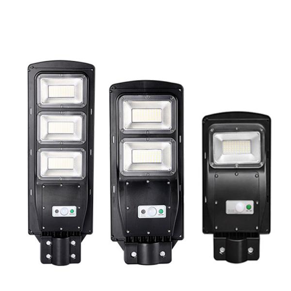 300W 60pcs Solar Flood Lights Remote Control LED Street Lights Security