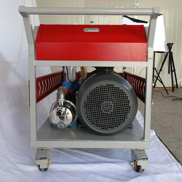 Струя воды очищая 50MPar приведенное насосом 22L/Min давления конкретной тележки корабля высокая