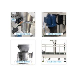 Quantitative Weighing Sewing Open Mouth Bagging Packing Machine 10kg-50kg
