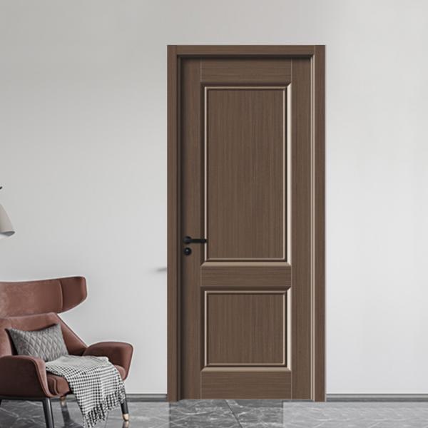 Simple Design Solid Wood  Upvc  Main Doors Inter Door Cheap Price for  Apartment Bedroom