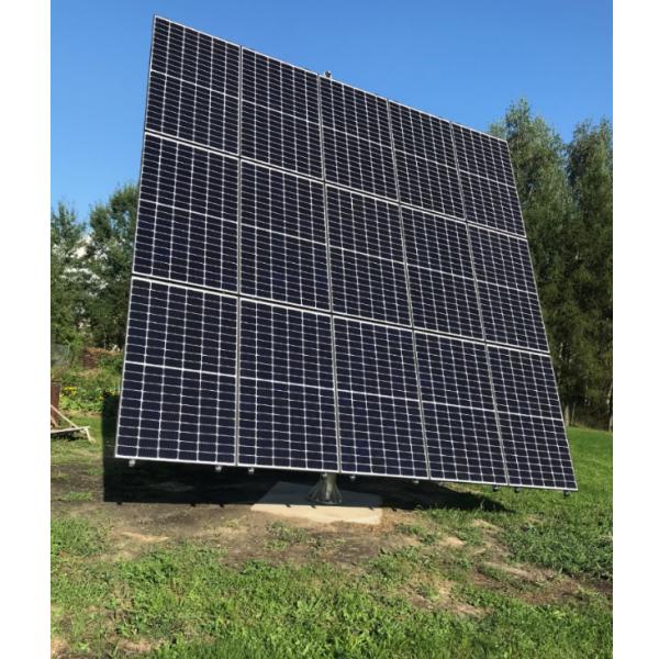 Logotipo personalizado movimentação pequena de um pântano de 3 polegadas com o motor bonde da engrenagem para o sistema de rastreio solar