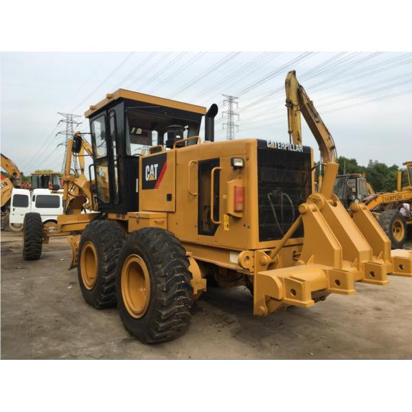 123KW Slightly Used Motor Graders CAT 12H 8700mm*2400mm*3000mm