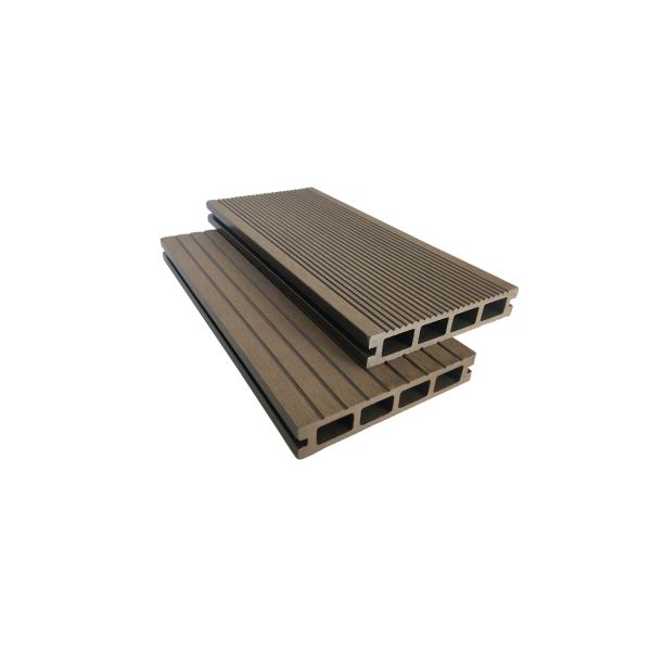 High Quality WPC Composite Hollow Decking,Durable Composite Decking Flooring