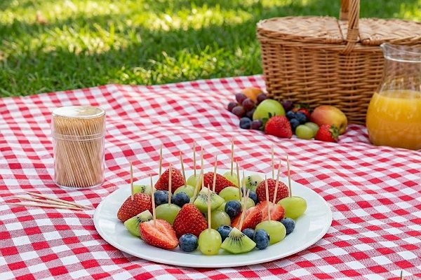65mm Double Pointed Bamboo Disposable Toothpicks Bulk