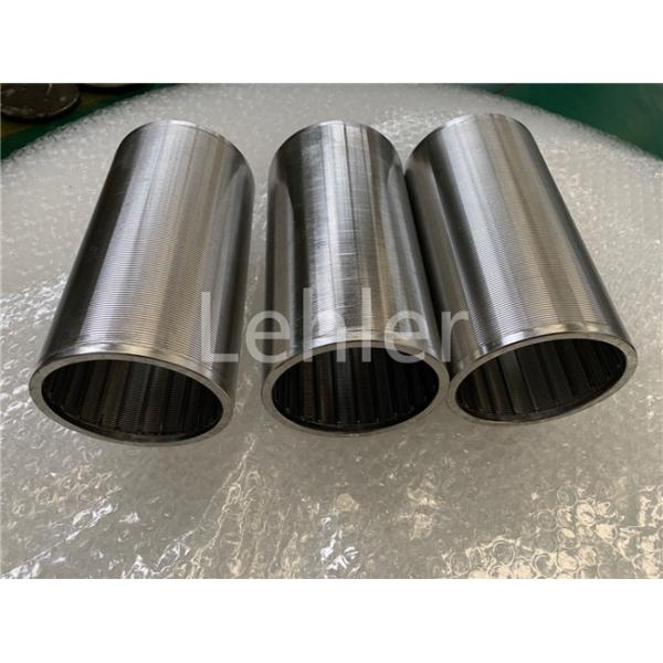 Sand Mill Stainless Steel 316L Wedge Wire Slotted Screen