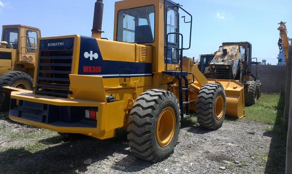 Used Komatsu Japanese Wheel Loaders , Used Small Mini Cheap Wheel Loader WA300 WA380 For Sale
