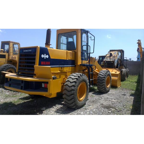 Used Mini Japan Made Wheel Loader Komatsu WA300 WA320 Secondhand Wheel Loaders