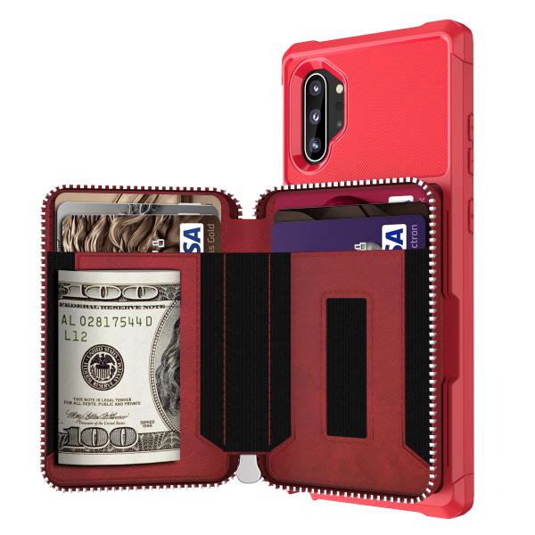 Случай бумажника телефона восхитительного кожаного случая телефона карты противоударный роскошный