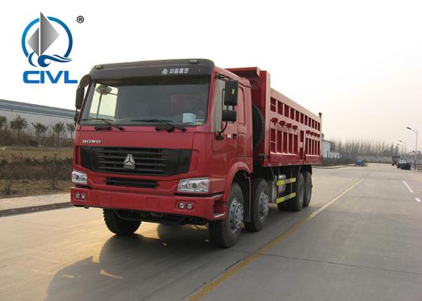 Sinotruck Heavy Duty Dump Truck Howo A7 Dump Truck 8 x 4 Euro 2/3
