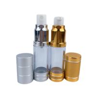 Cosmético de lujo plástico de la bomba de vacío de la botella del champú poner crema para la crema del ojo