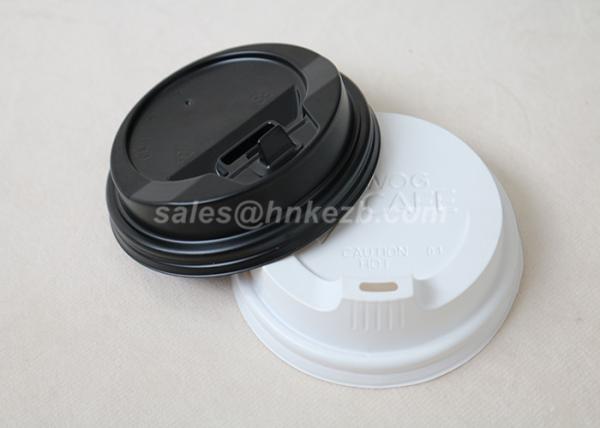 Compostable / Biodegradable Paper Solo Cup Lids For Hot Coffee Drinking Cup