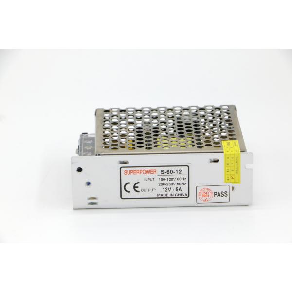 3D Printer Driver 12V5A60W single output  SMPS with CE DC12V60W full watt Iron Case for LED Lighting Factory Outlet