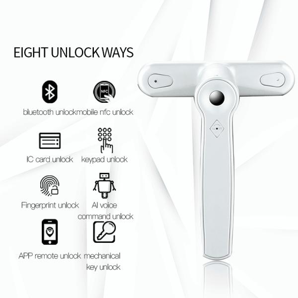 Сдвижной замок для окон с отпечатками пальцев