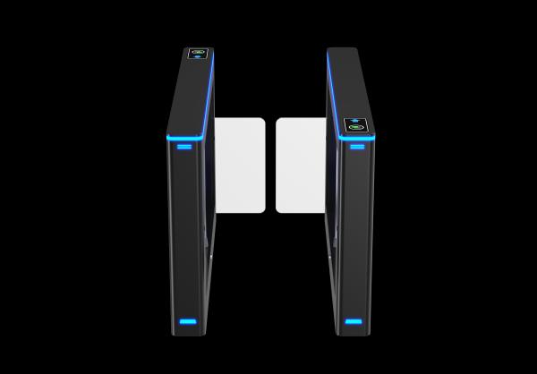 High-Speed Automatic Speed Turnstile Gates With RFID/QR Code Reader - 0.2s Fast Passage For Office/Stadium
